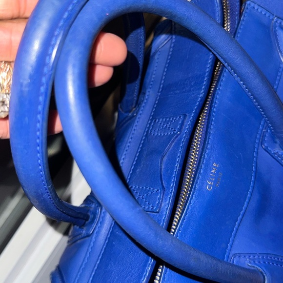 Celine Blue Tote Bag 1500$ - Picture 5 of 16